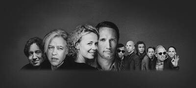 Portraits von Bob Geldof, Katja Riemann, Benno Fürmann und weiteren prominenten Personen