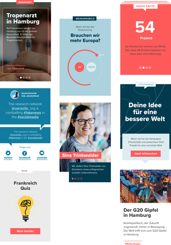 Design System von deutschland.de