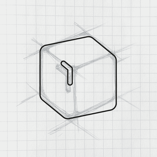 Scribble eines Icons