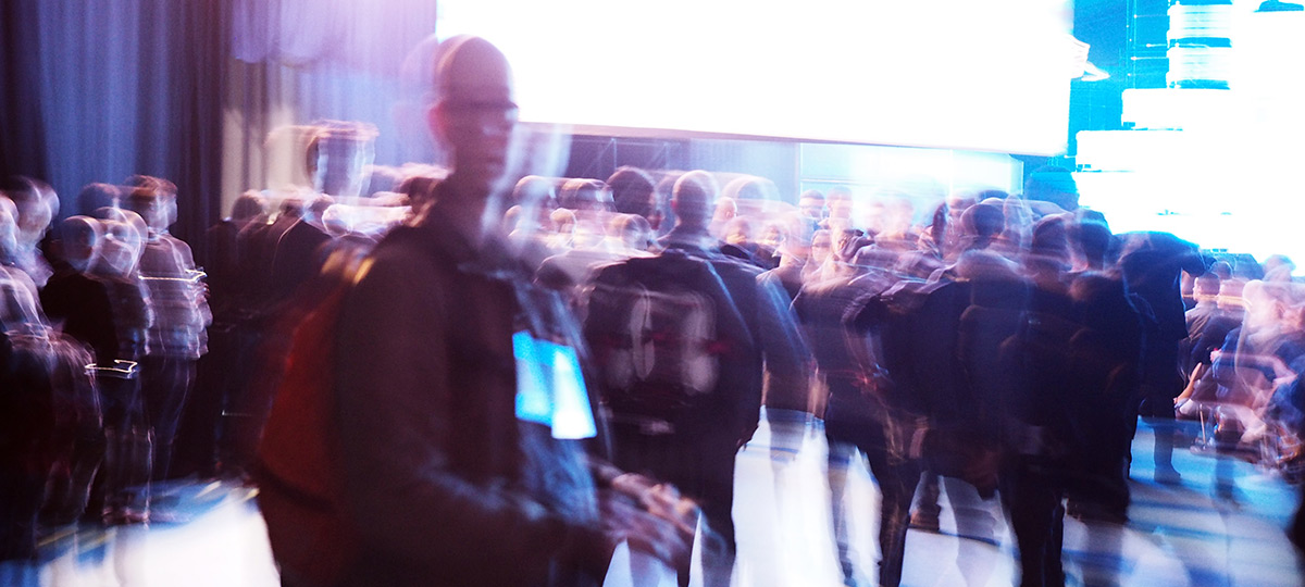 Besucher des Websummit